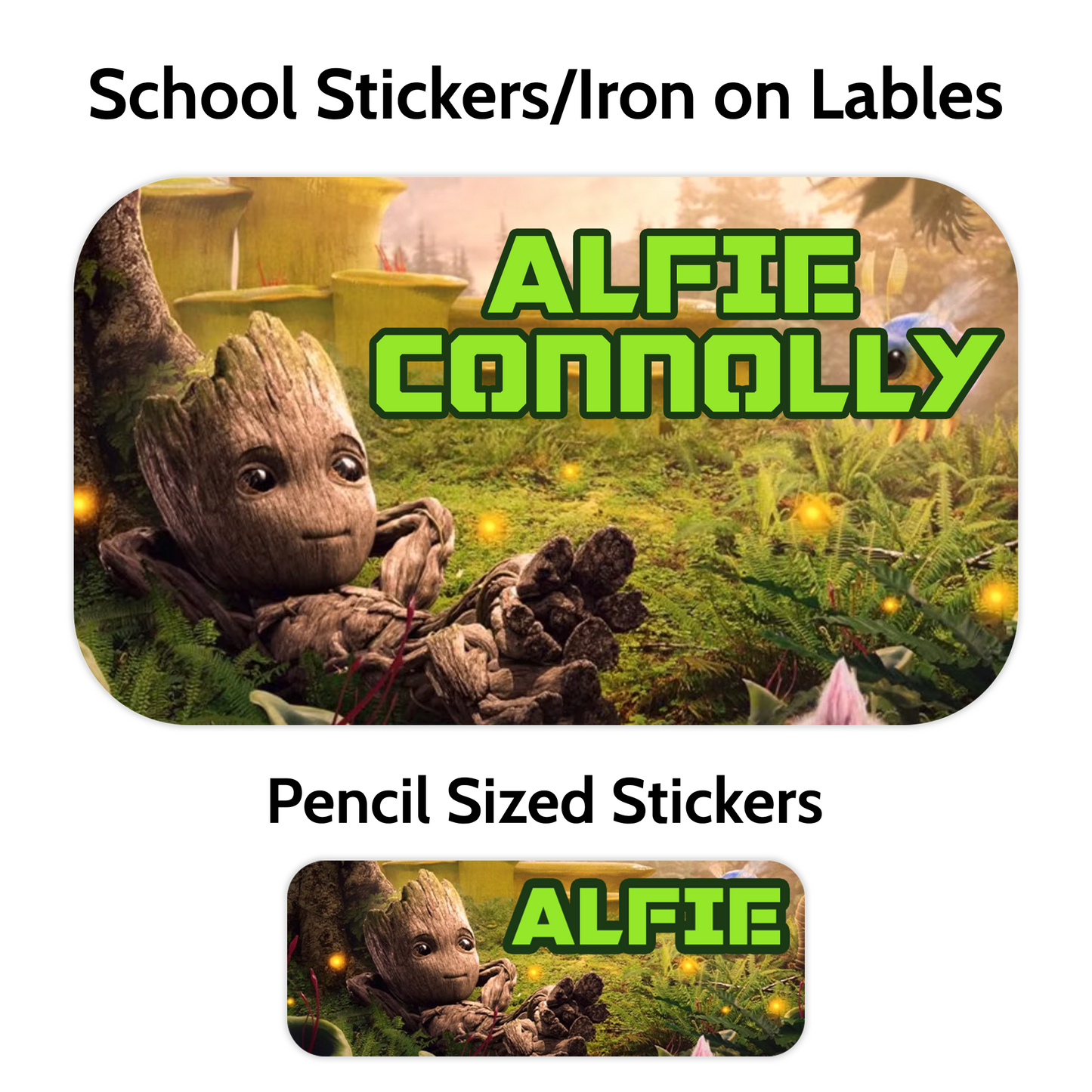 Character School Stickers (Lots to choose from)