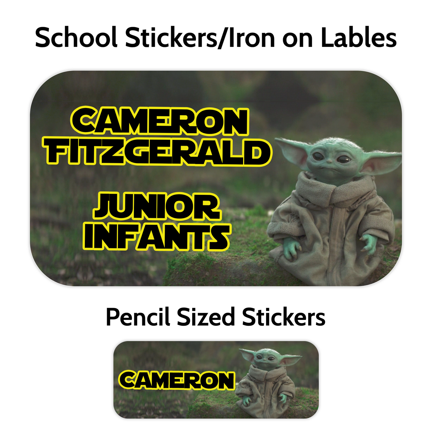 Character School Stickers (Lots to choose from)