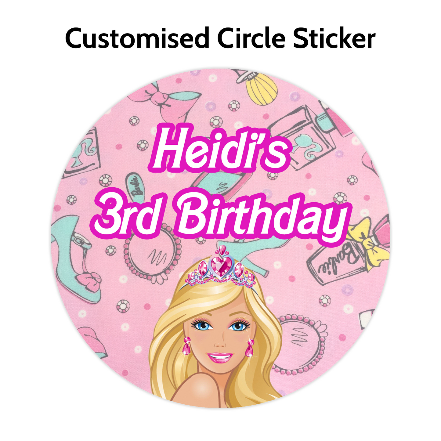 Popular Character Round Stickers (Lots to choose from)