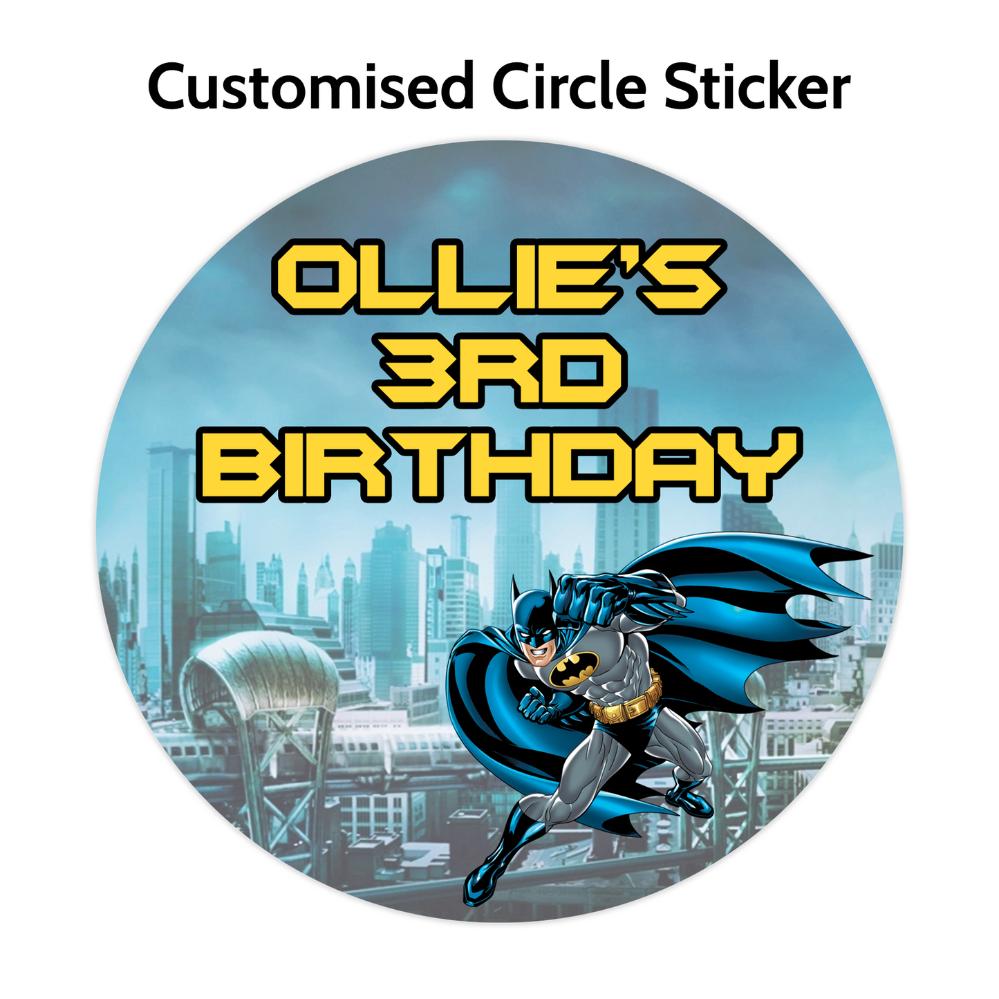 Popular Character Round Stickers (Lots to choose from)