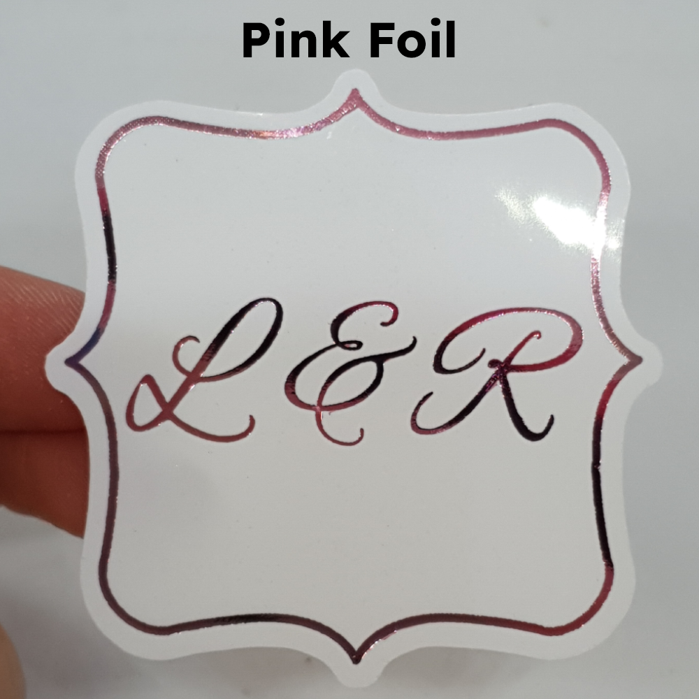 Bespoke Square Foil Stickers