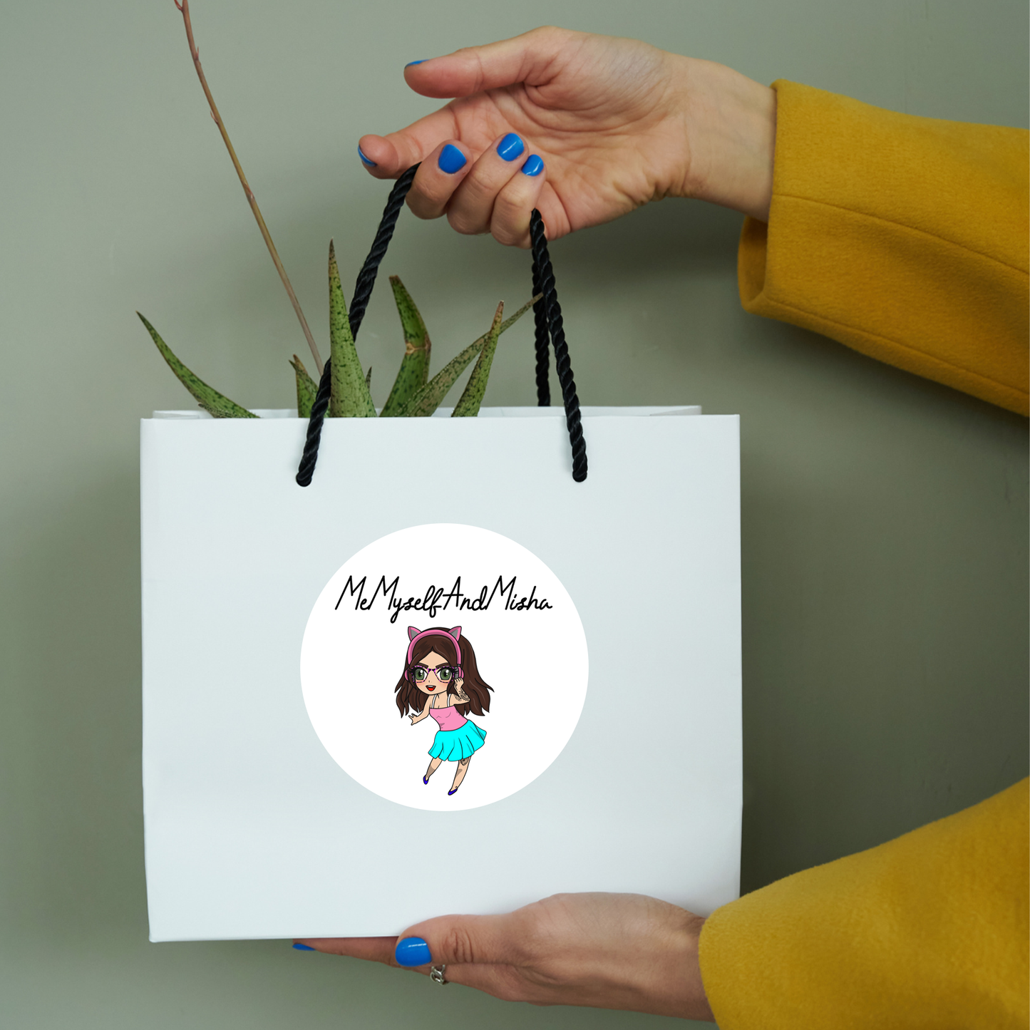 Round Business Labels