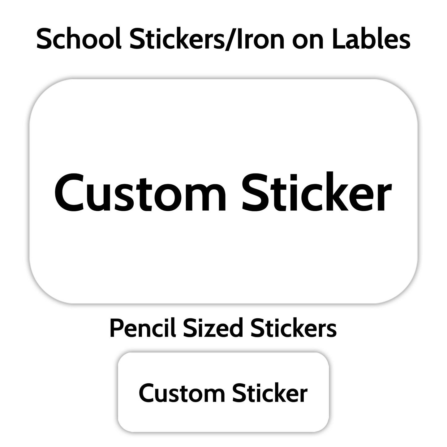 Character School Stickers (Lots to choose from)