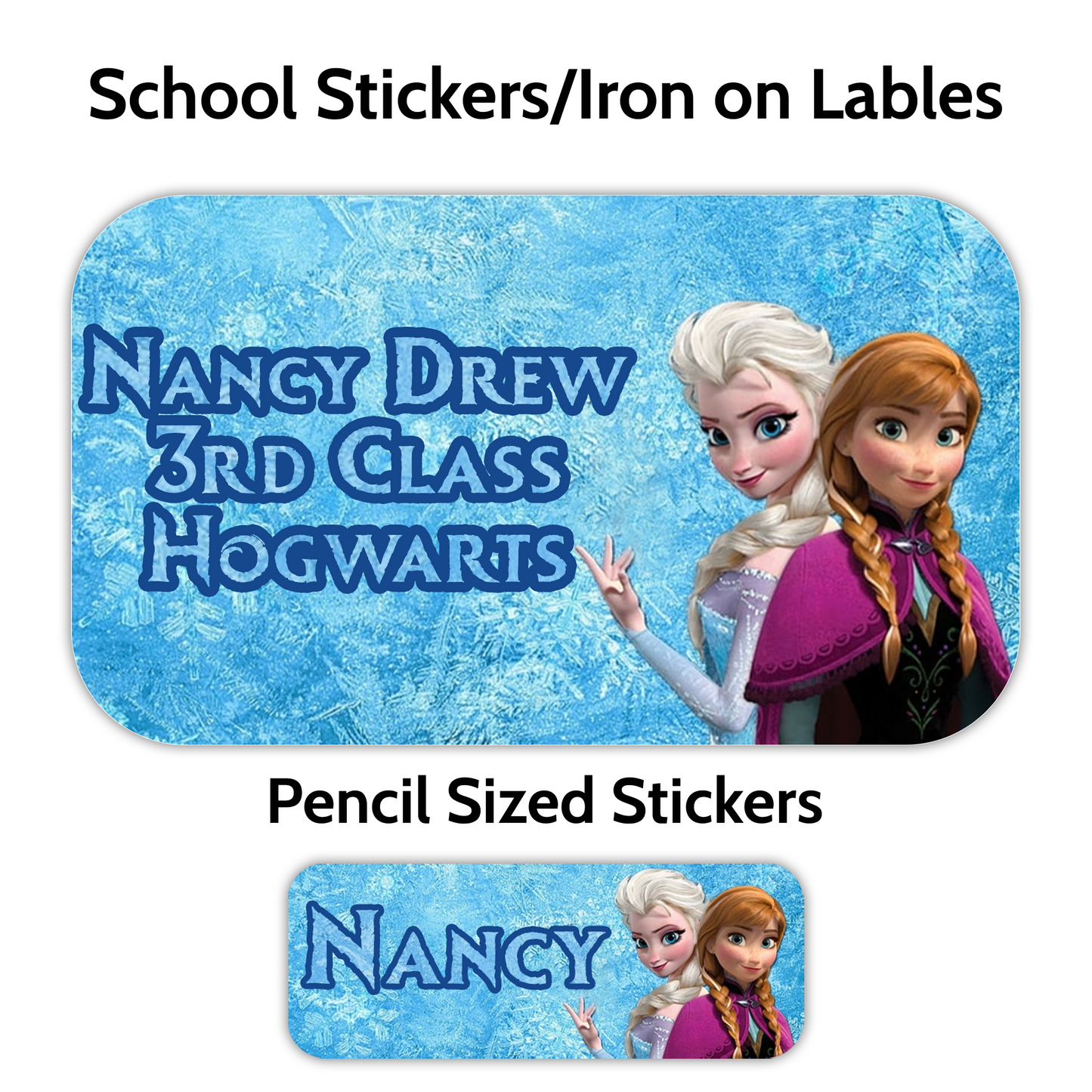 Character School Stickers (Lots to choose from)