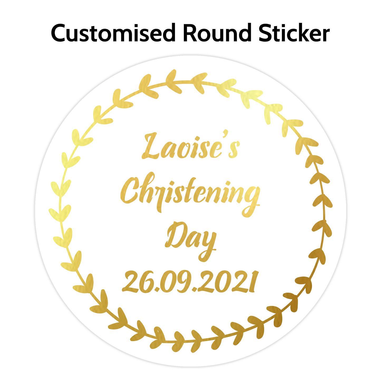 Gold Leaf Stickers