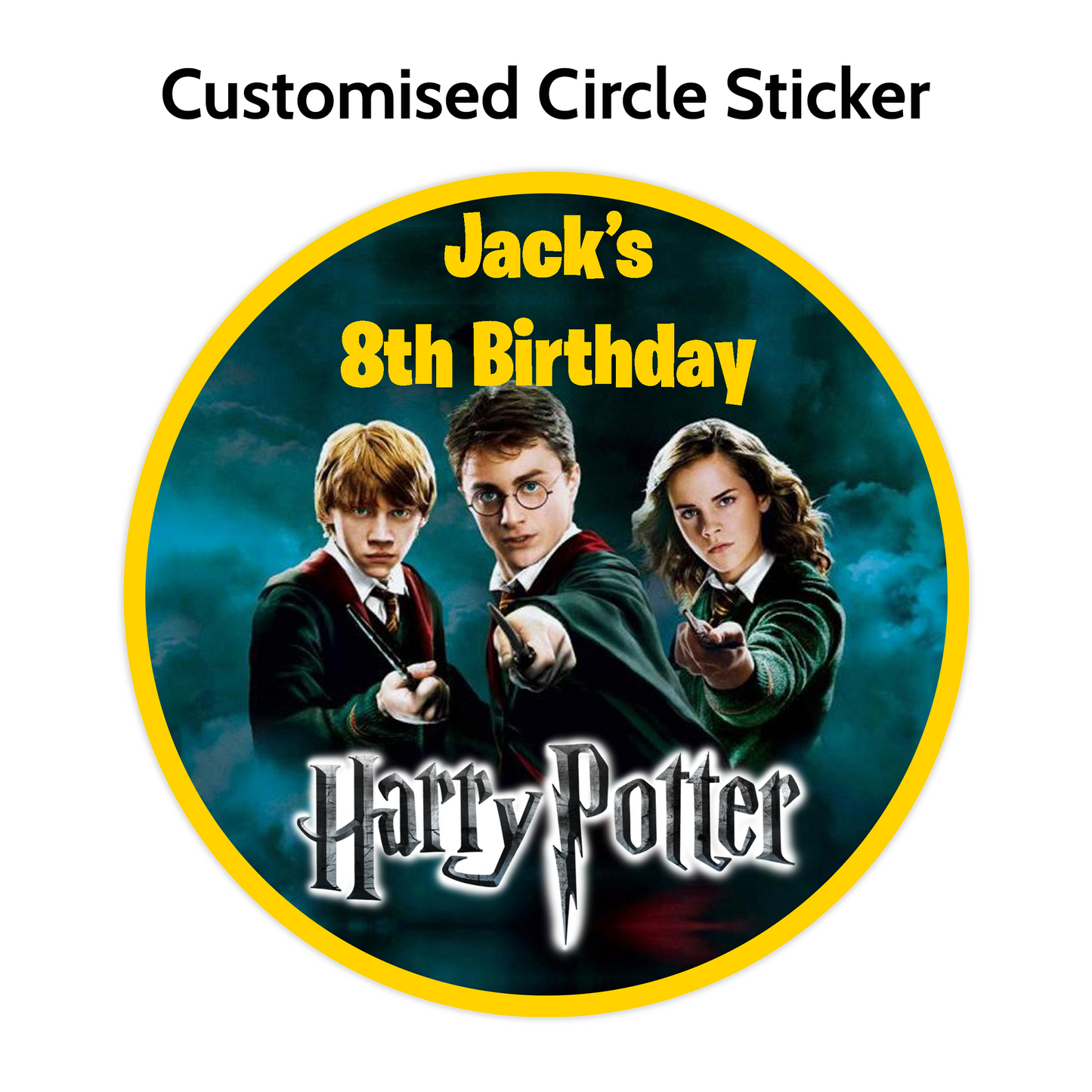 Popular Character Round Stickers (Lots to choose from)