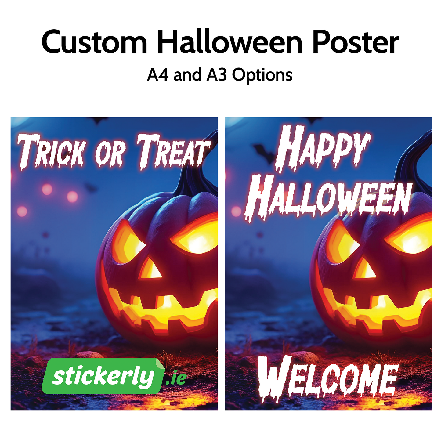 🎃 Custom Spooky Halloween Poster 🎃