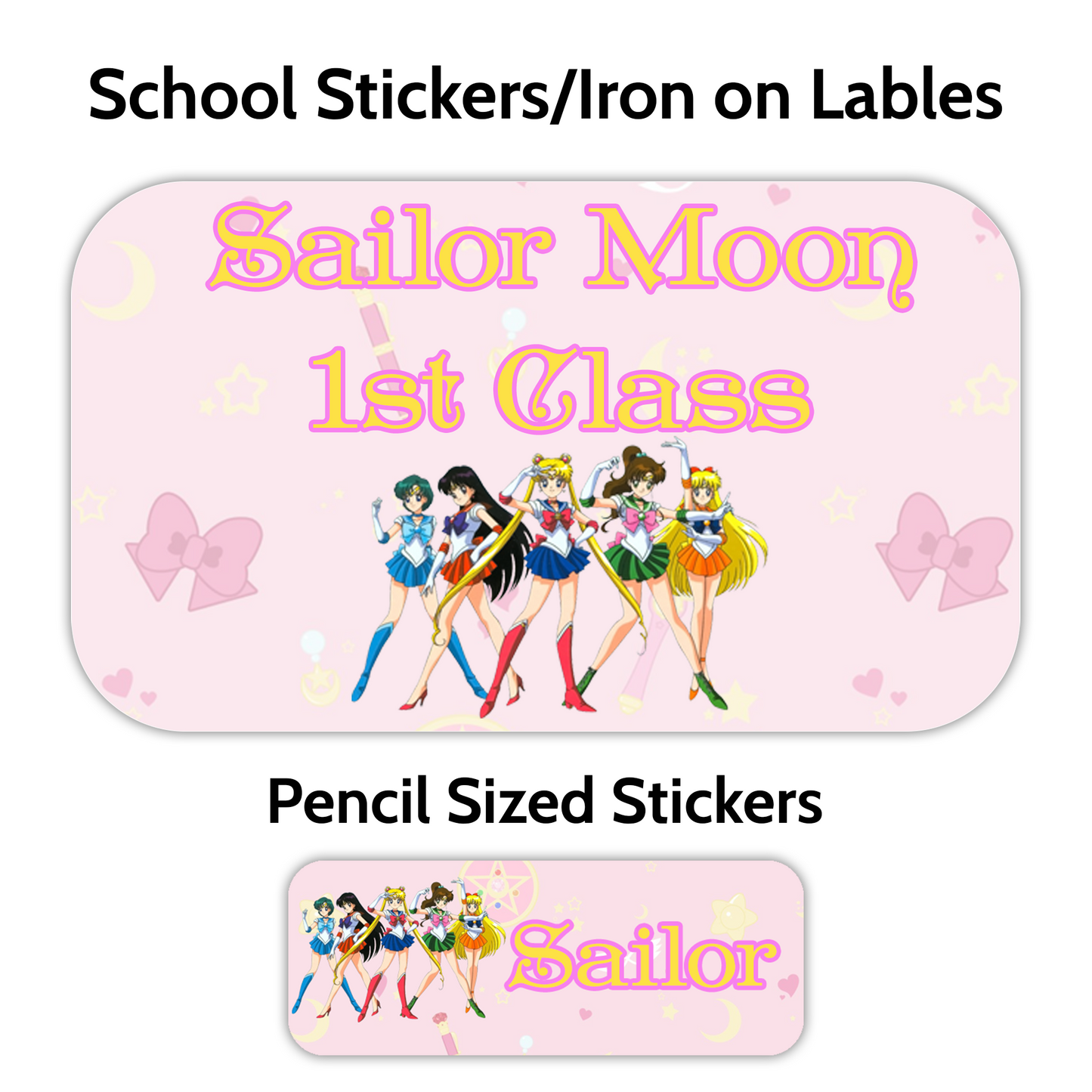 Character School Stickers (Lots to choose from)