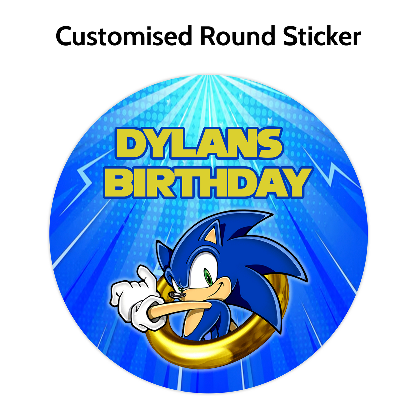 Popular Character Round Stickers (Lots to choose from)