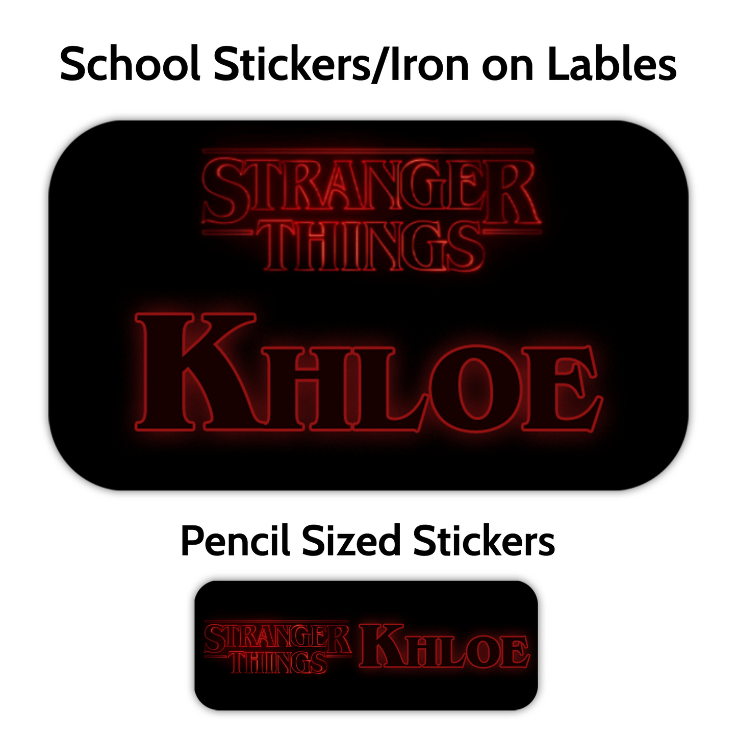 Character School Stickers (Lots to choose from)