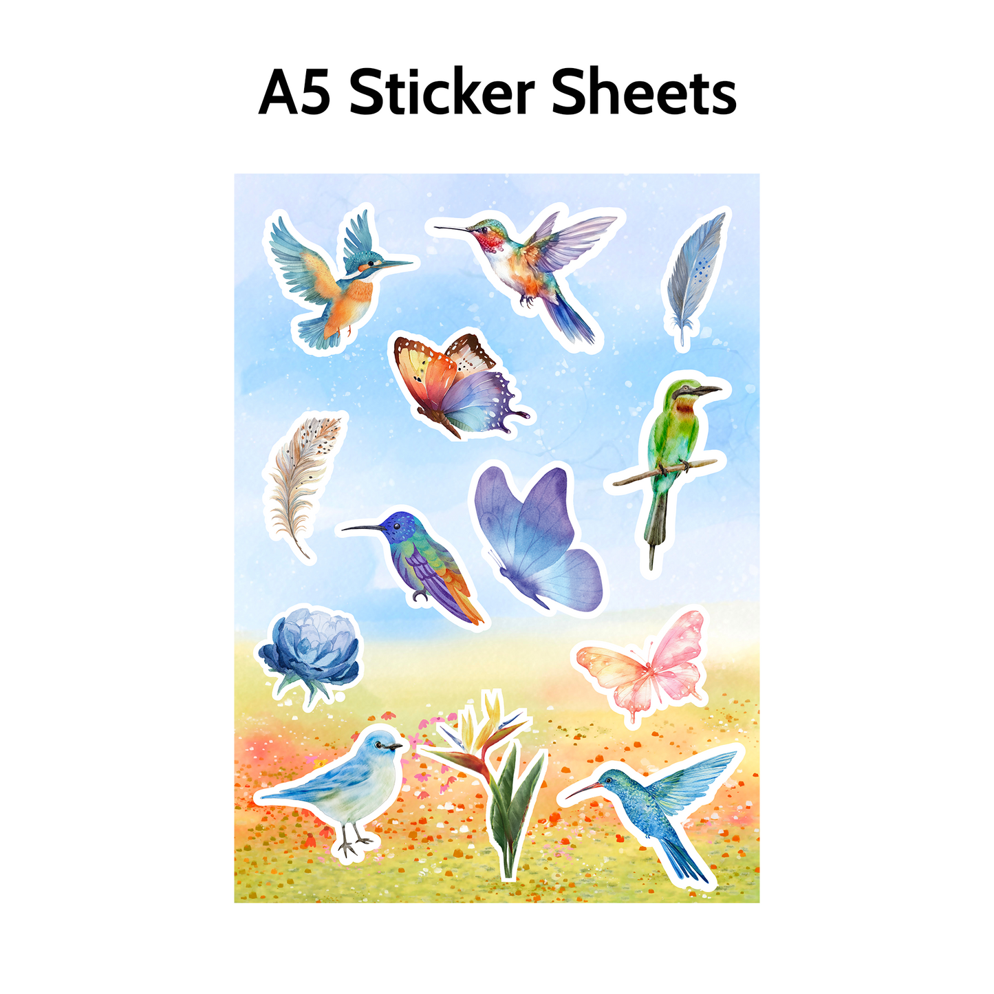 A5 Sticker Sheets