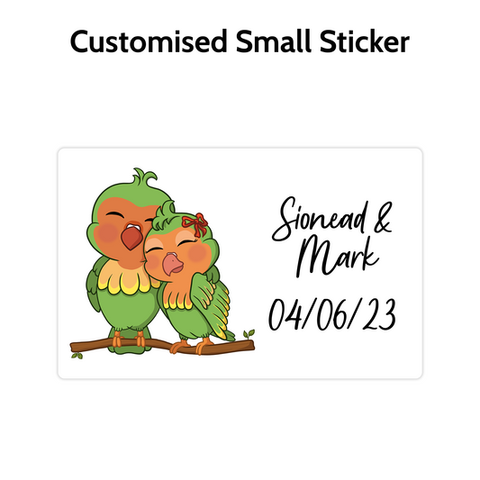 Love Bird Stickers
