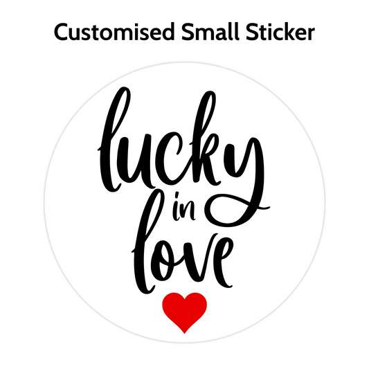 Lucky in Love Stickers