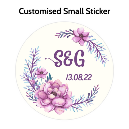 Wedding Sticker Design
