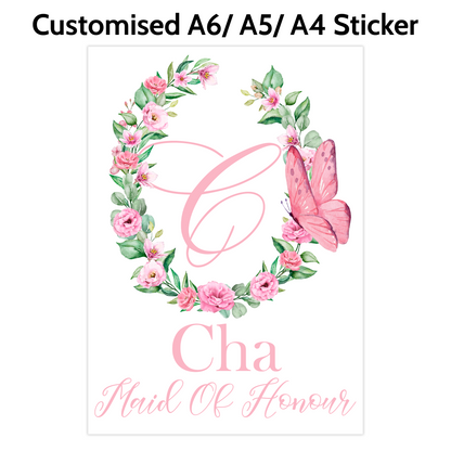 Wedding Sticker Design