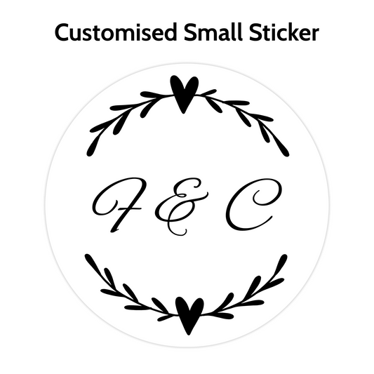 Round Hearts Stickers