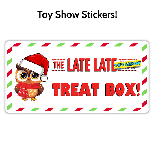 Toy Show Rectangle Stickers- custom
