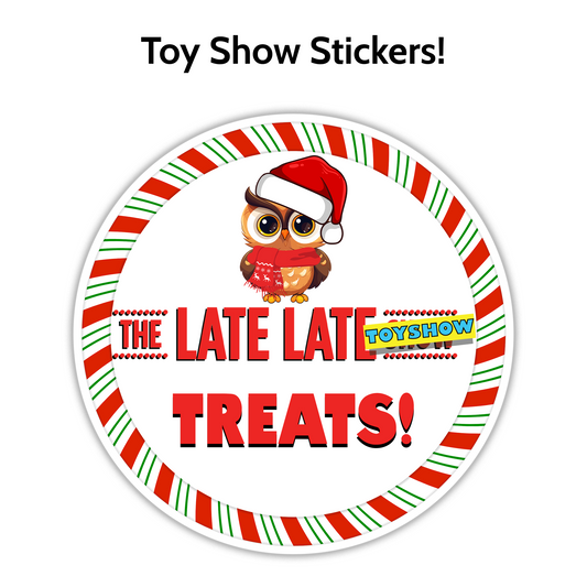 Toy Show Round Stickers- custom